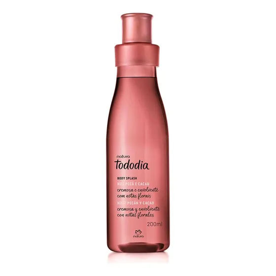 Body Splash Todo Dia Noz Pecã E Cacau Natura 200ml