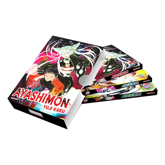 Box Ayashimon: Ayashimon Volume 1 | Ayashimon Volume 2 | Ayashimon Volume 3, De Yuji Kaku. Série Manga Ayashimon, Box Com 3 Primeiros Volumes. Editora Panini, Capa Mole, Edição 1 Em Português, 2024