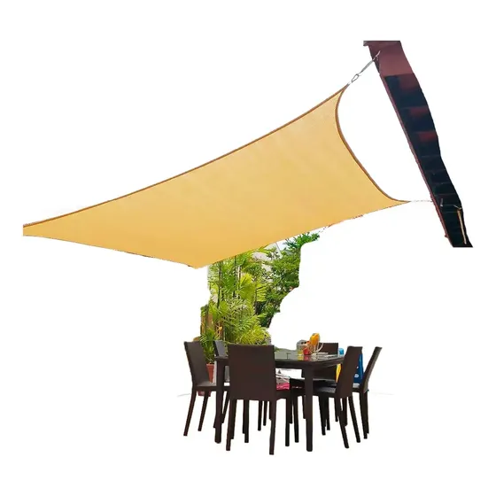 Carpa Lona Toldo Vela Sombra 6x6m Malla Hdpe Anti Uv Cuadrada Sale Todo M&j