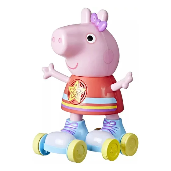 Peppa Pig Disco Peppa Muñeca De Patinaje Sobre Ruedas