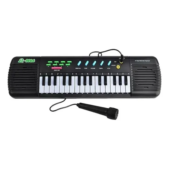 Organo Musical Infantil Piano Niños Micrófono 32 Teclas
