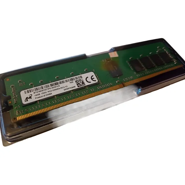 Memoria Server (16gb) Pc4-25600r (nueva) Micron 1rx4