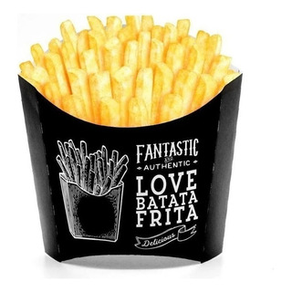 Caixa Embalagem Caixinhas Batata Frita Balcão M - 400 Unid Caixa Embalagem Caixinhas Batata Frita Balcão M - 400 Unid