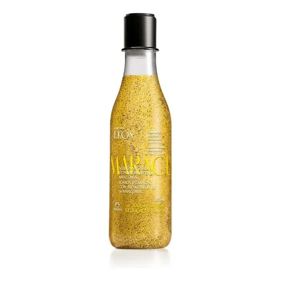 Jabon Liquido Exfoliante Maracuya 185ml Ekos Natura