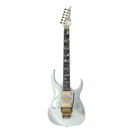 Guitarra Ibanez Pia3761 Slw Steve Vai Signature C/ Hard Case Cor SLW : Stallion White Material do diapasão -atobá Orientação da mão Destro