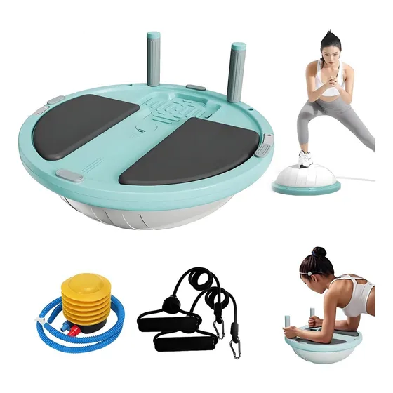 Entrenador Bola Equilibrio Con Bandas Y Bomba Antideslizante