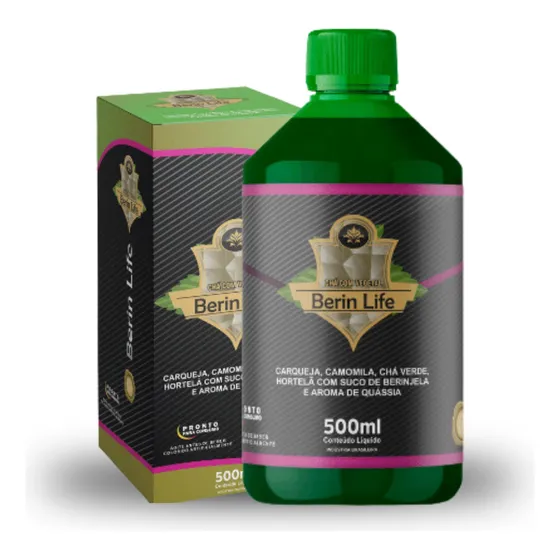 Berin Life, Suco De Berinjela** 500 Ml