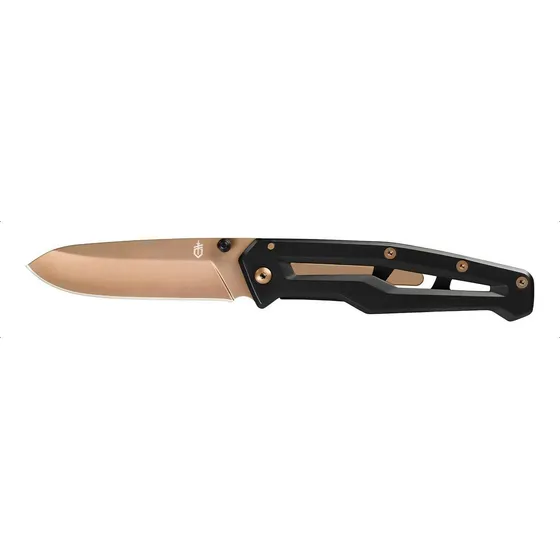 Navaja Gerber Paralite Rosa Color Negro Con Rosa