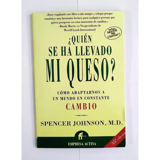 Libro: ¿quien Se Ha Llevado Mi Queso? - Spencer Johnson