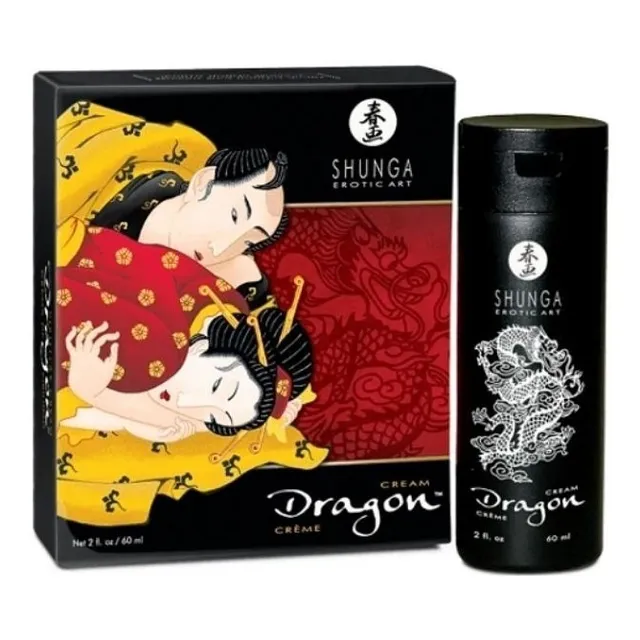 Crema Lubricante Intensificador Placer Parejas Dragon Shuga