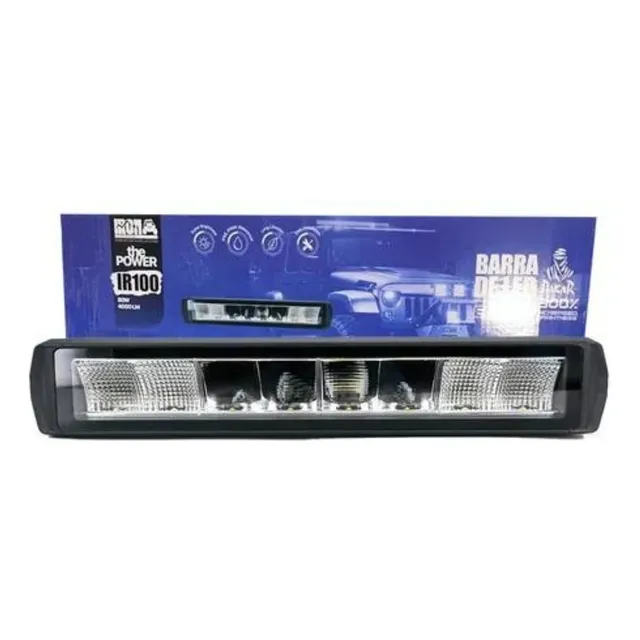 Barra Luz Foco Neblinero Dakar 8 Led 40w Auto Moto Camioneta