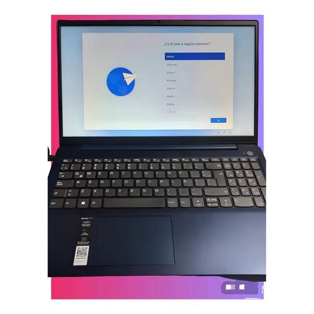 Notebook Ideapad 3 15.6  Blue Ssd -hdd - Intel Core I3