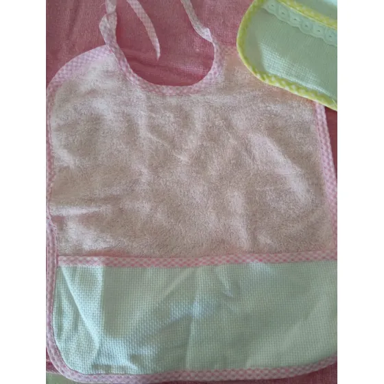 De Tela Baberos Para Niñas. Nuevos