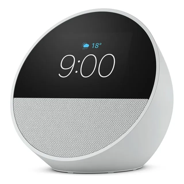 Amazon Echo Spot Bocina Inteligente 2024 Color Blanco