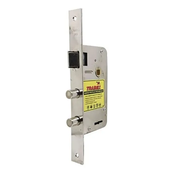 Cerradura Puerta Principal Exterior Doble Perno Trabex 3101