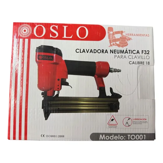 Clavadora Neumática F32 Calibre 18 Para Clavo 3/8 A 1 1/4