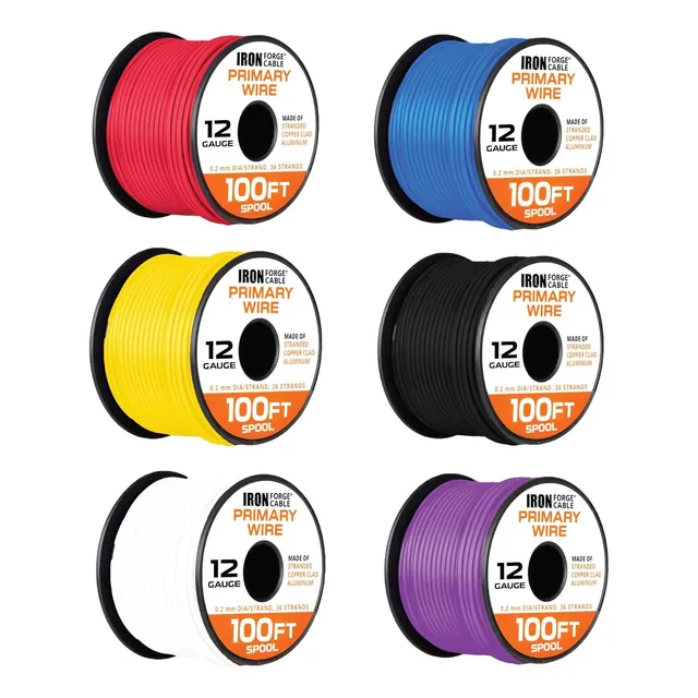 Cable 12 Automotriz Iron Forge Tienda Fisica Las Mercedes