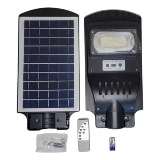 Luminária Solar 50w Pública Rua Poste Com Sensor De Presença