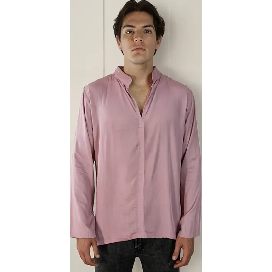 Camisa Manga Larga Cuello Neru