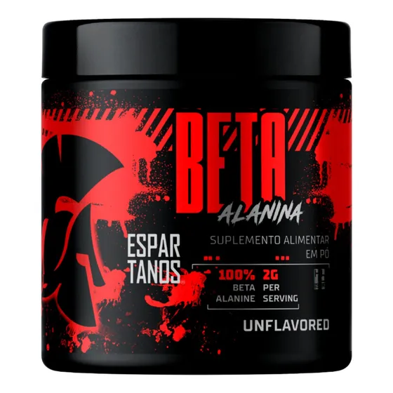 Beta Alanina 500g - 100% Pura - Espartanos Suplementos Sabor Sem sabor