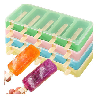 Molde Para Helados Con Tapa, Comida Para Bebés, Utensilios D Molde Para Helados Con Tapa, Comida Para Bebés, Utensilios D