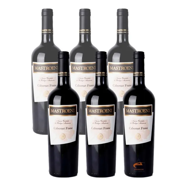 Vino Mastroeni Cabernet Franc X6 Unidades 