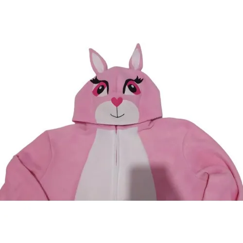 Pijamas Kigurumi Enteriza Conejito Niños/niñas Tela Polar