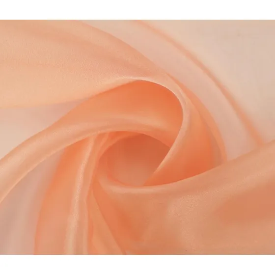 Tela Gasa Cristal Organza Colo Salmón 8 Metros