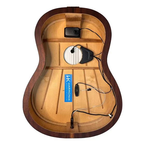 Captação P/ Violão Harmonik Gt02-n - Microfone E Piezo