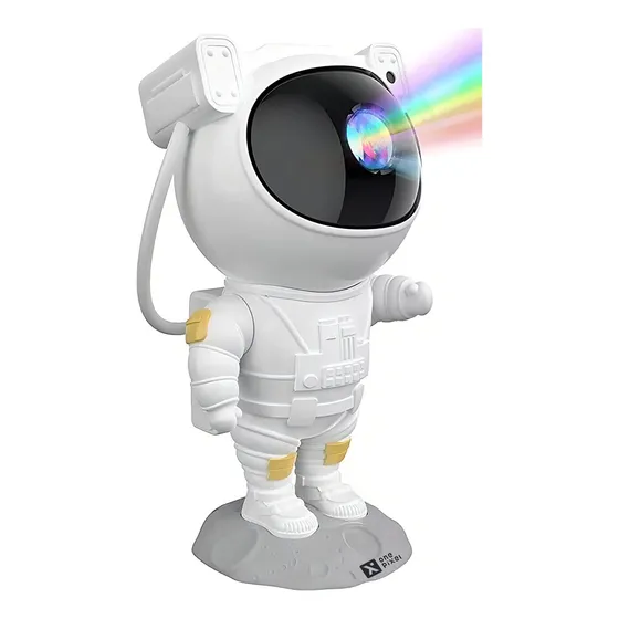 Proyector De Galaxias Astronauta Niños Bebés Con Control ONE PIXEL Color de la estructura Blanco 5V