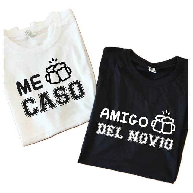 Franela T-shirt Algodón Unisex Despedida De Solteros  Top
