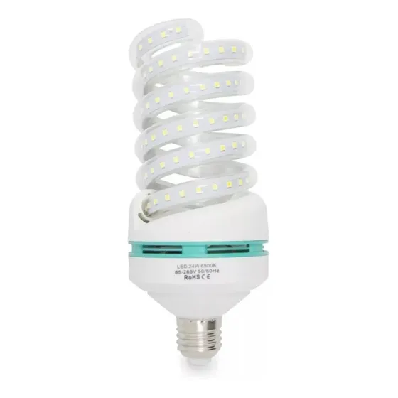 Bombillo Led E27 24w Espiral Luz Blanca , Somos Tienda