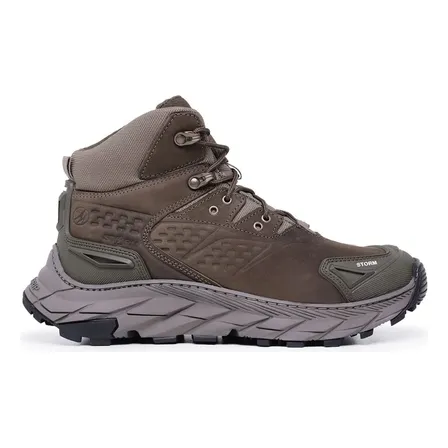 Bota Coturno Adventure Em Couro Legítimo Confortável