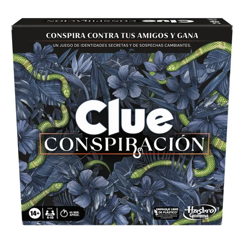 Juego De Mesa Hasbro Gaming Clue Conspiración F6418