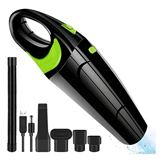 Aspiradora Auto Inalámbrica Carga Usb 120w Auto Hogar Premi