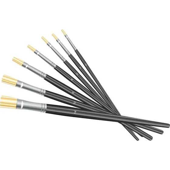 Pincel Proarte 577 Pelo Cerda N°4 - Caja 12uni