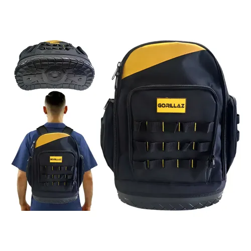 Mochila trabalho ferramentas reforçada tecido oxford 1680D cor