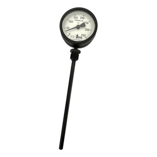 Termômetro Analógico 0-350 Graus Para Fornos- Haste Vertical Termômetro Analógico 0-350 Graus Para Fornos- Haste Vertical