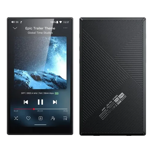 Media Player De Áudio Dap Fiio M15s - Dac / Amp De Fone Preto