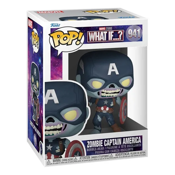 Funko Pop! Zombie Capitan America 941