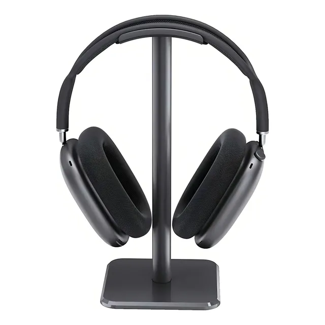 Soporte Audífonos Gamers De Escritorio New Bee Headset Stand Negro