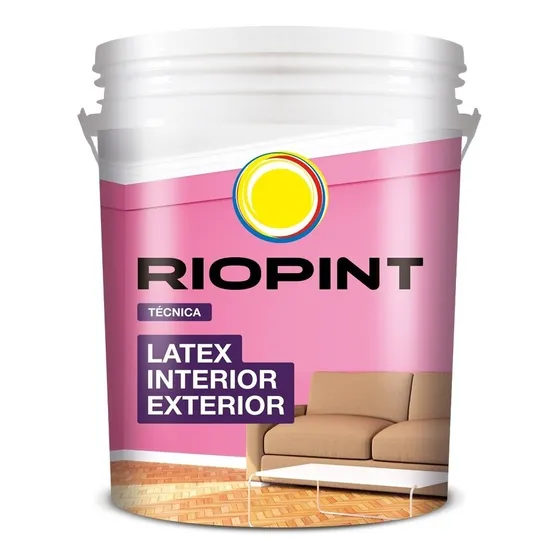 Latex Interior Exterior   Tecnica   Riopint X 4 Lts.