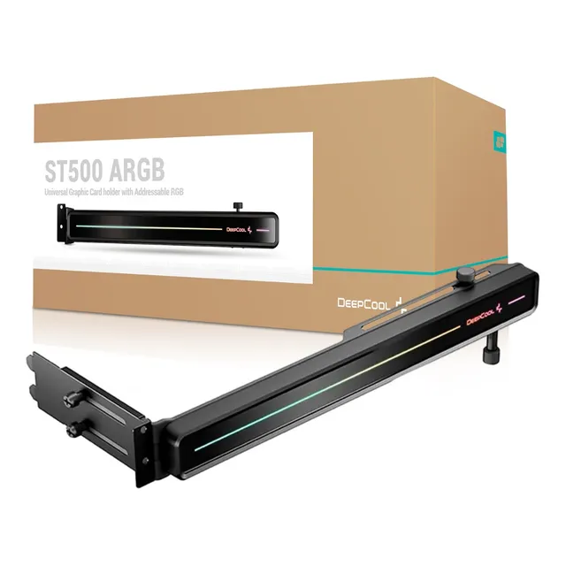 Soporte Gamer Para Gpu Deepcool St500 Gaming Led Argb