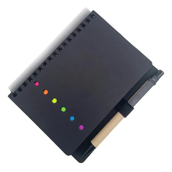 Cuadernos Pequeños Con Bolígrafo Y Hojas Adhesivas X 2