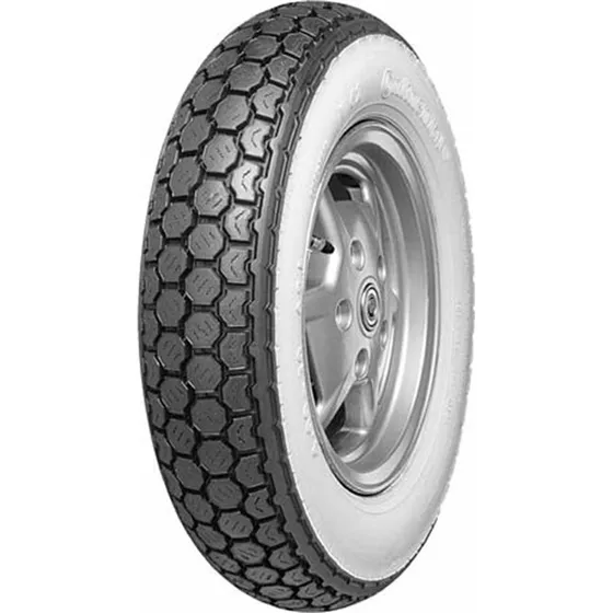 Cubierta Scooter 3.50-10 M/c 59j Tl Banda Blanca Continental