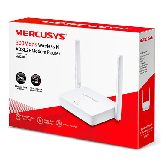 Router Wifi Mercusys Mw300d