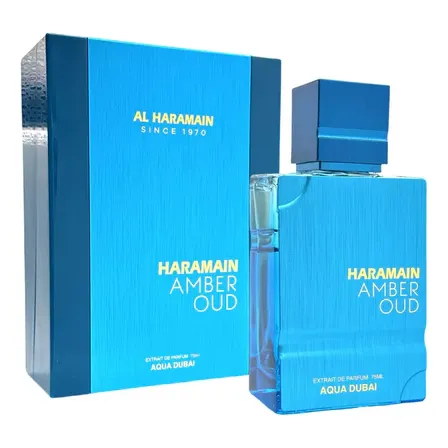 Perfume Al Haramain Amber Oud Aqua Dubai 75ml