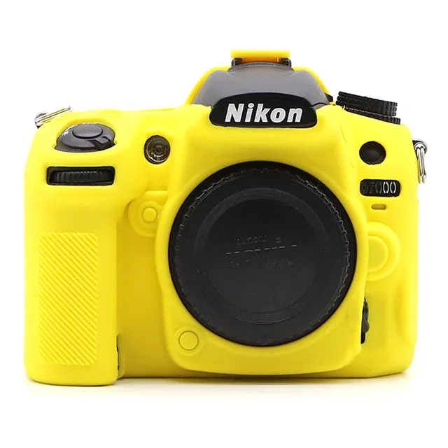 Funda De Cámara De Silicona Suave Para Nikon D7000