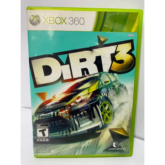 Dirt 3 Xobx 360 Mídia Física Original