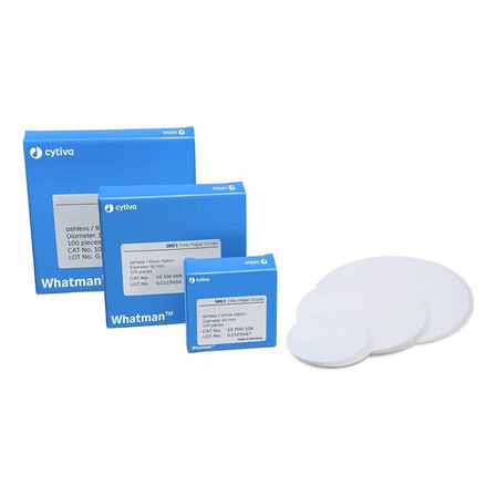 Papel Filtro Grado 1 De 125mm Celulosa Whatman Cytiva Blanco Papel Filtro Grado 1 De 125mm Celulosa Whatman Cytiva Blanco